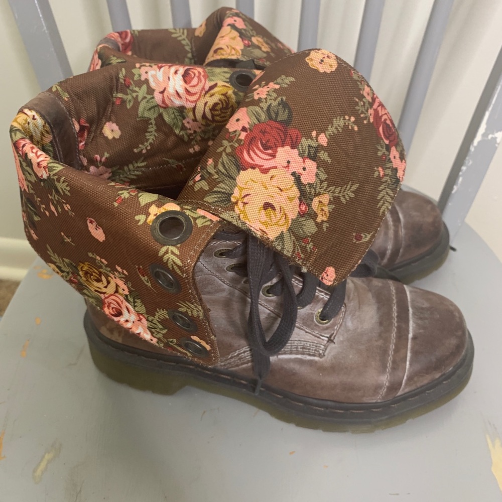 Floral Doc Martens